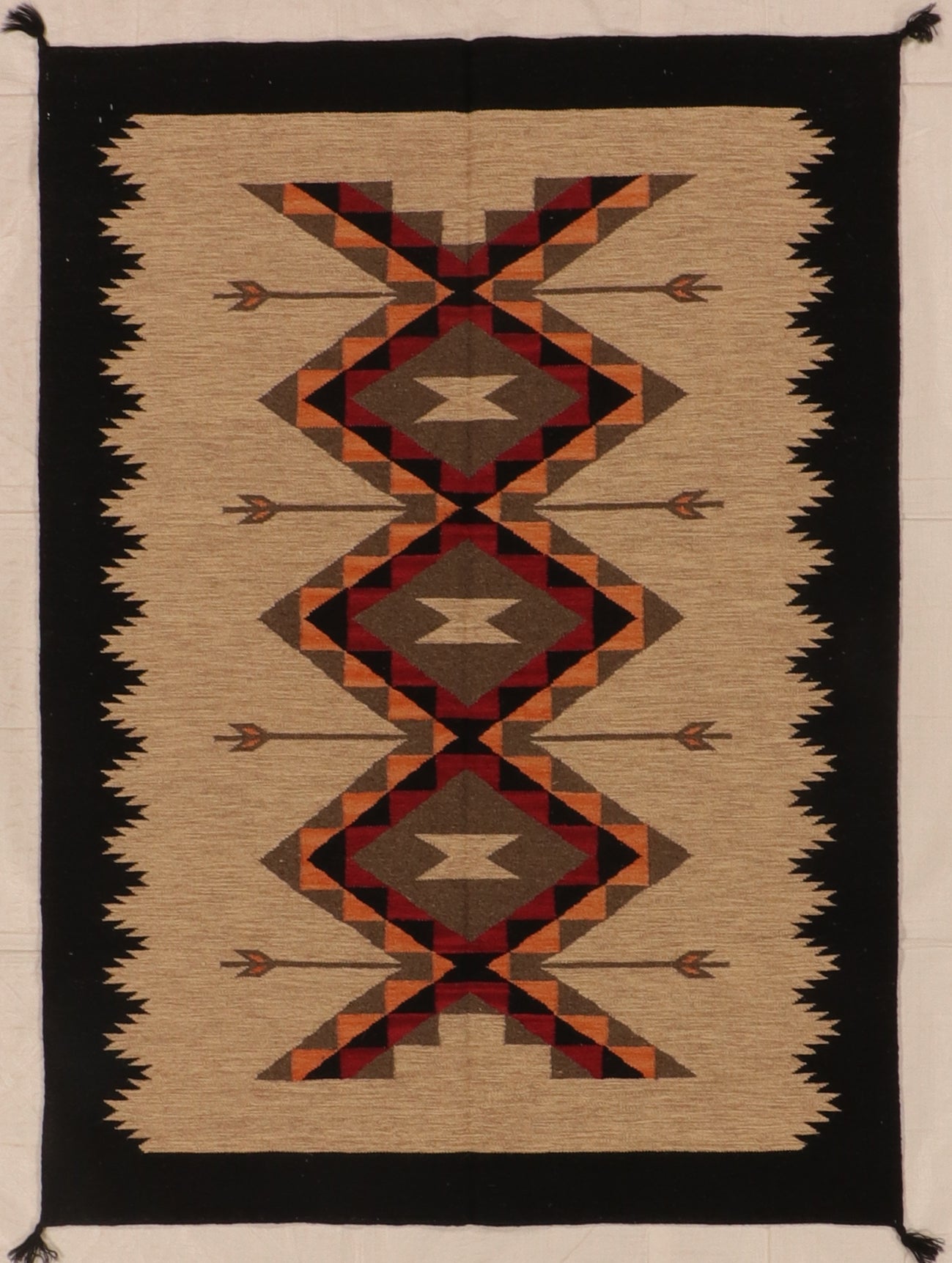 5x7 - Kilim Fine/Wool All Over Rectangle - Hand Knotted Rug