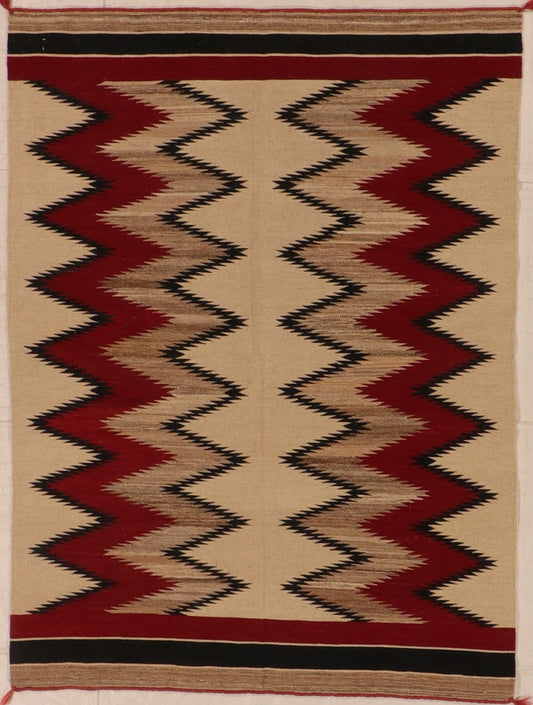 5x7 - Kilim Fine/Wool All Over Rectangle - Hand Knotted Rug