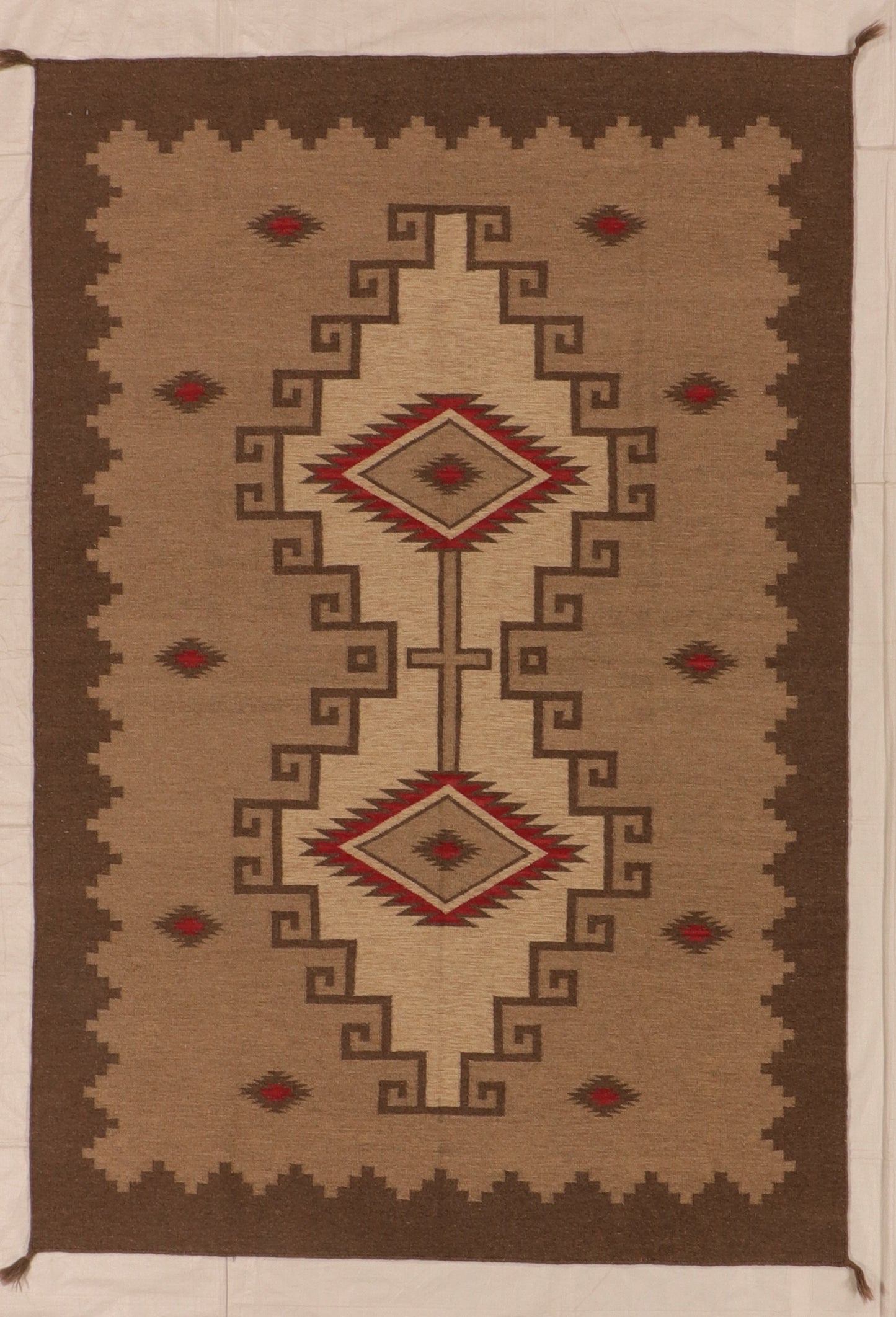 6x9 - Kilim Fine All Over Rectangle - Hand Knotted Rug