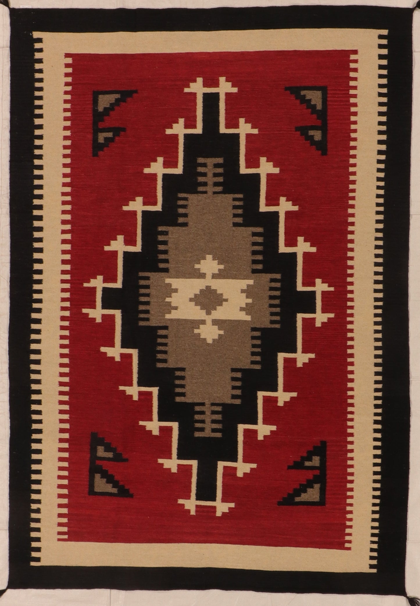 6x9 - Kilim Fine All Over Rectangle - Hand Knotted Rug