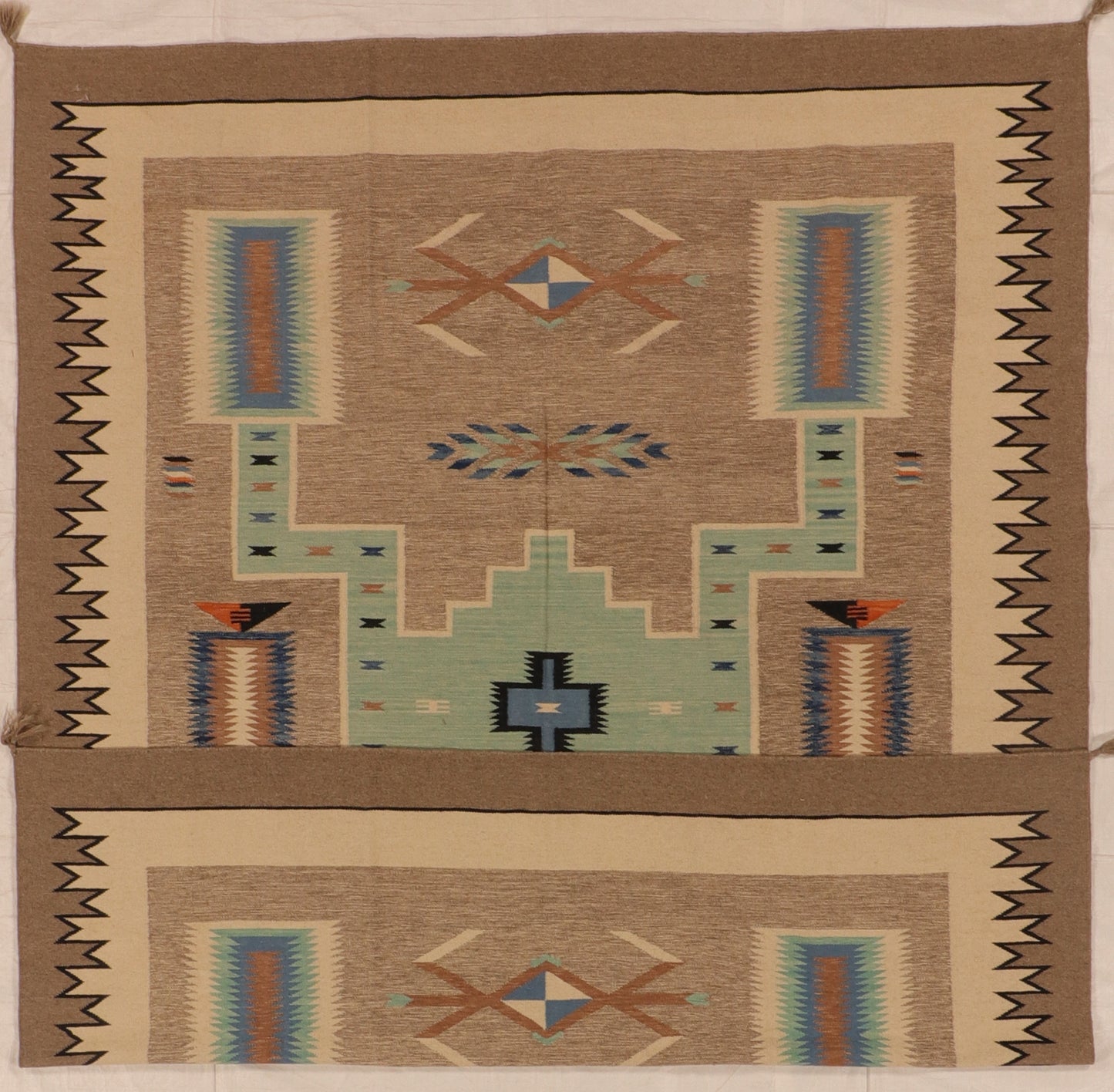 8x10 - Kilim Fine/Wool All Over Rectangle - Hand Knotted Rug