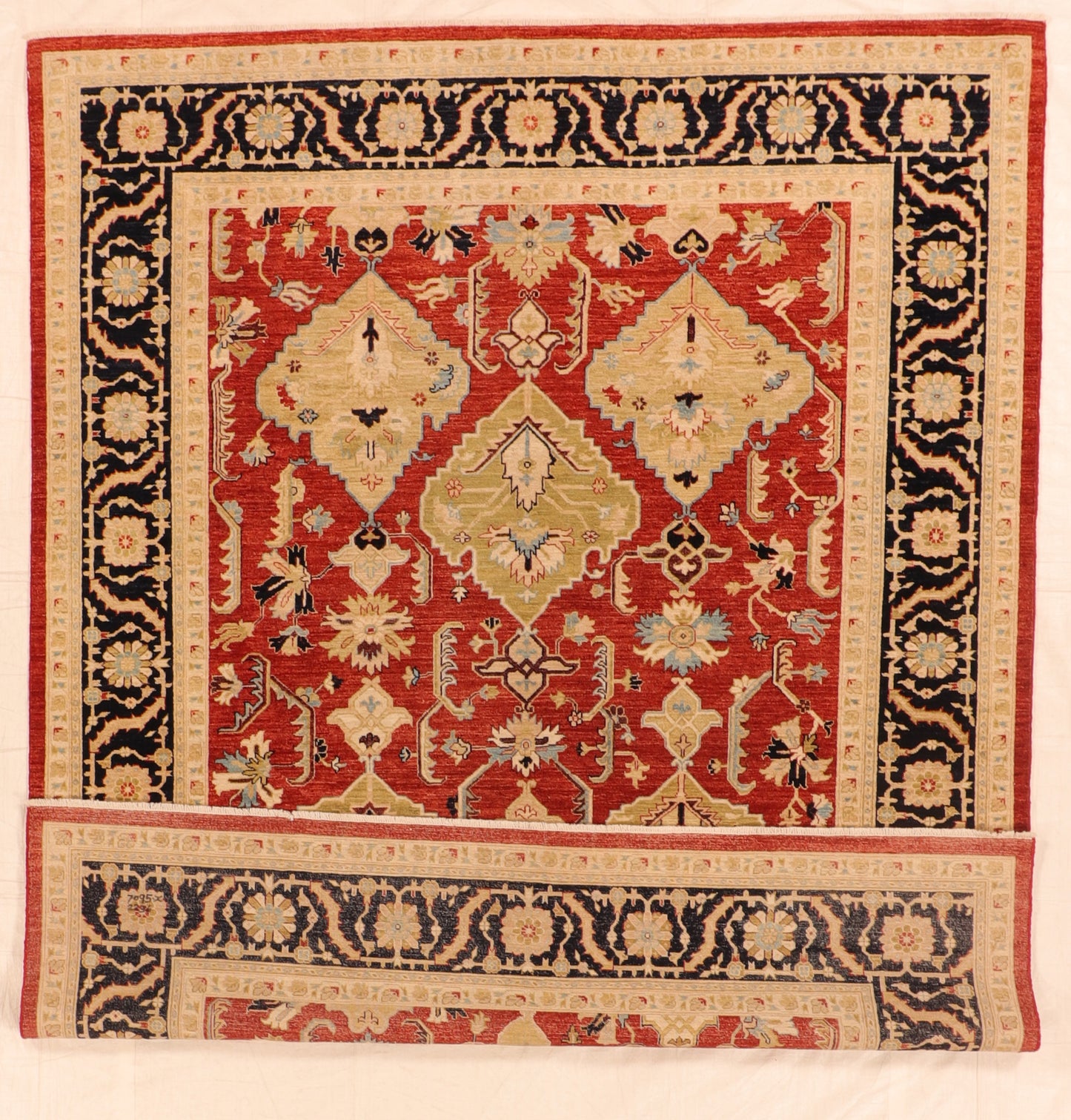 8x10 - Serapie Fine/Wool All Over Rectangle - Hand Knotted Rug