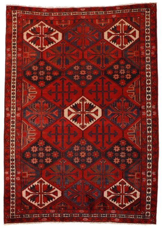 6x9 - Lori Wool All Over Rectangle - Hand Knotted Rug