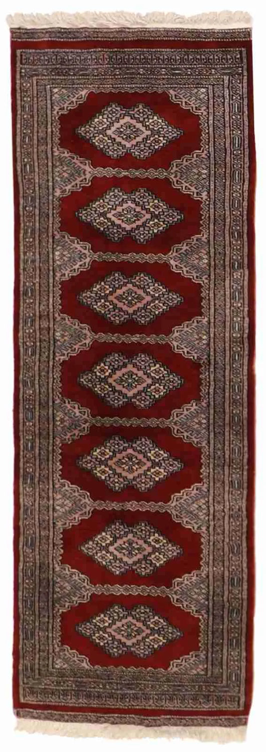 Runner - Kashan Fine All Over Rectangle - Hand Knotted Rug