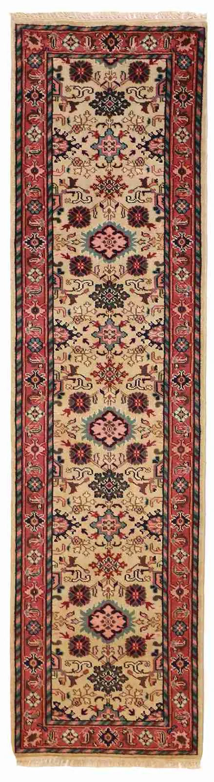 Runner - Mahal Fine All Over Rectangle - Hand Knotted Rug