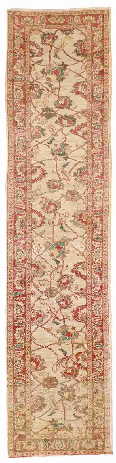Runner - Sultan Abad Fine All Over Rectangle - Hand Knotted Rug