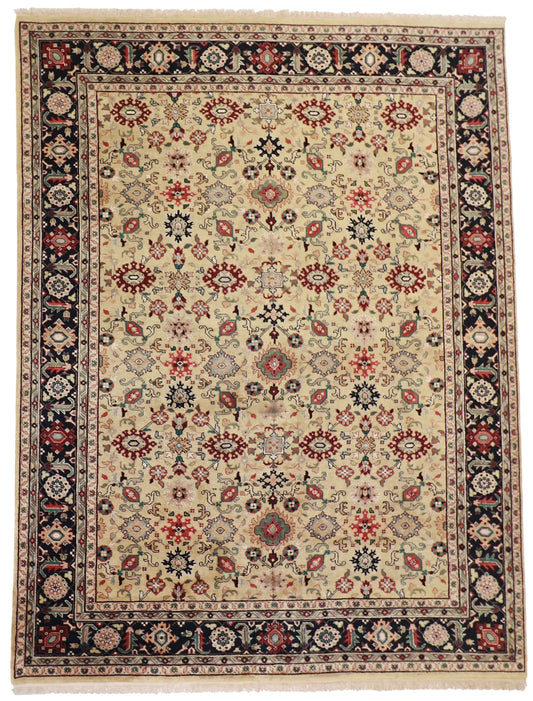 9x12 - Mahal Fine All Over Rectangle - Hand Knotted Rug