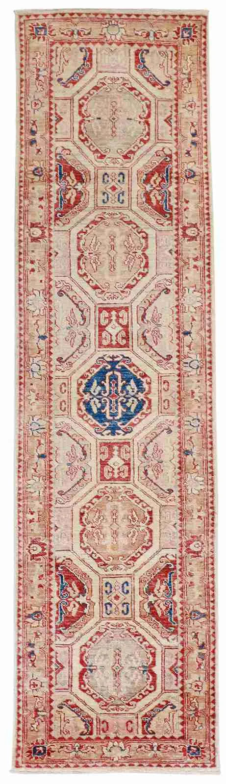 Runner - Tabriz Fine All Over Rectangle - Hand Knotted Rug