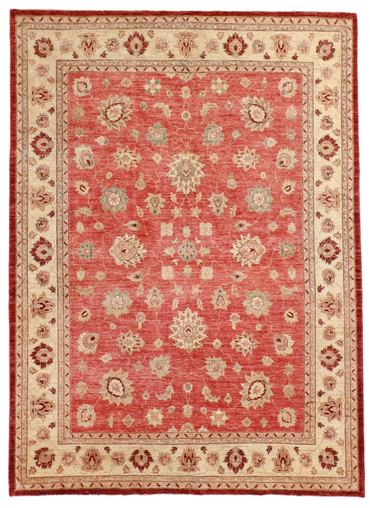 7x10 - Ziegler Fine All Over Rectangle - Hand Knotted Rug