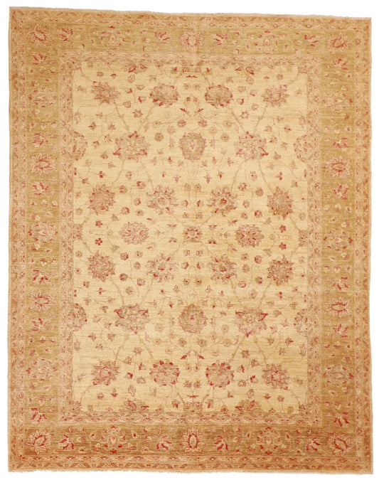 8x10 - Haj Jallie Wool All Over Rectangle - Hand Knotted Rug