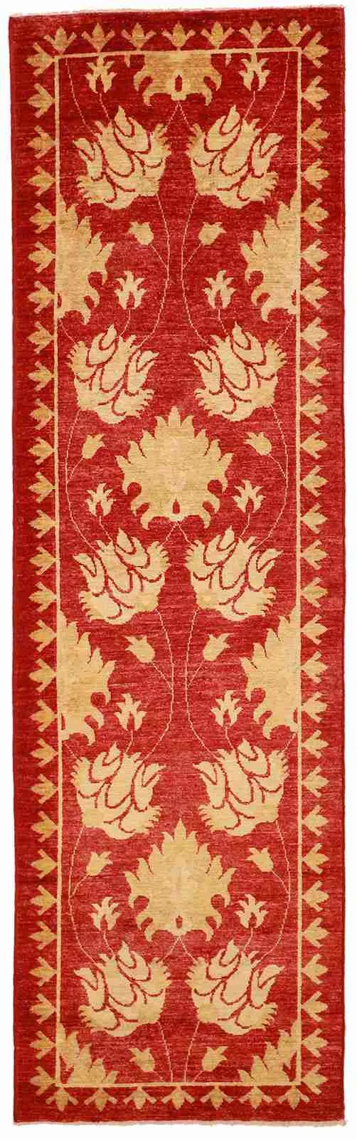 Runner - Ziegler Fine All Over Rectangle - Hand Knotted Rug