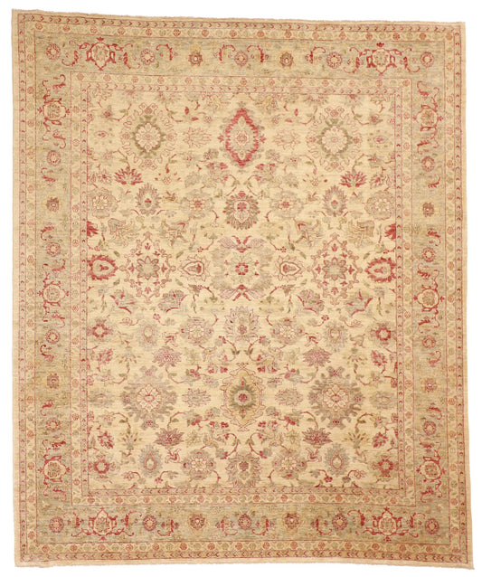 8x10 - Malayer Wool All Over Rectangle - Hand Knotted Rug