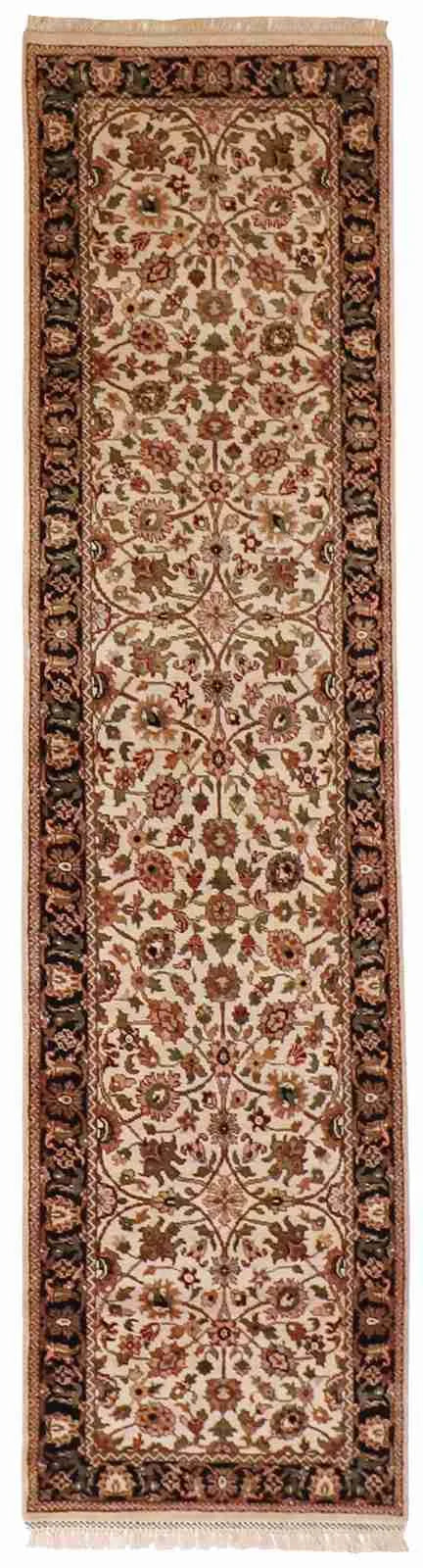 Runner - Kashan Fine All Over Rectangle - Hand Knotted Rug