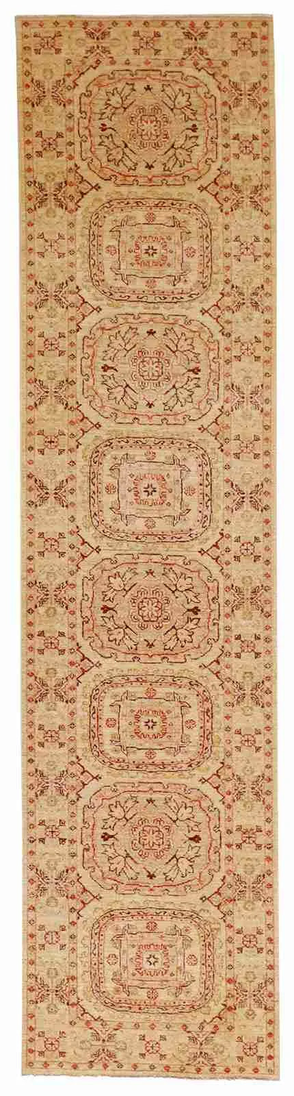 Runner - Bakhtiarie Fine All Over Rectangle - Hand Knotted Rug