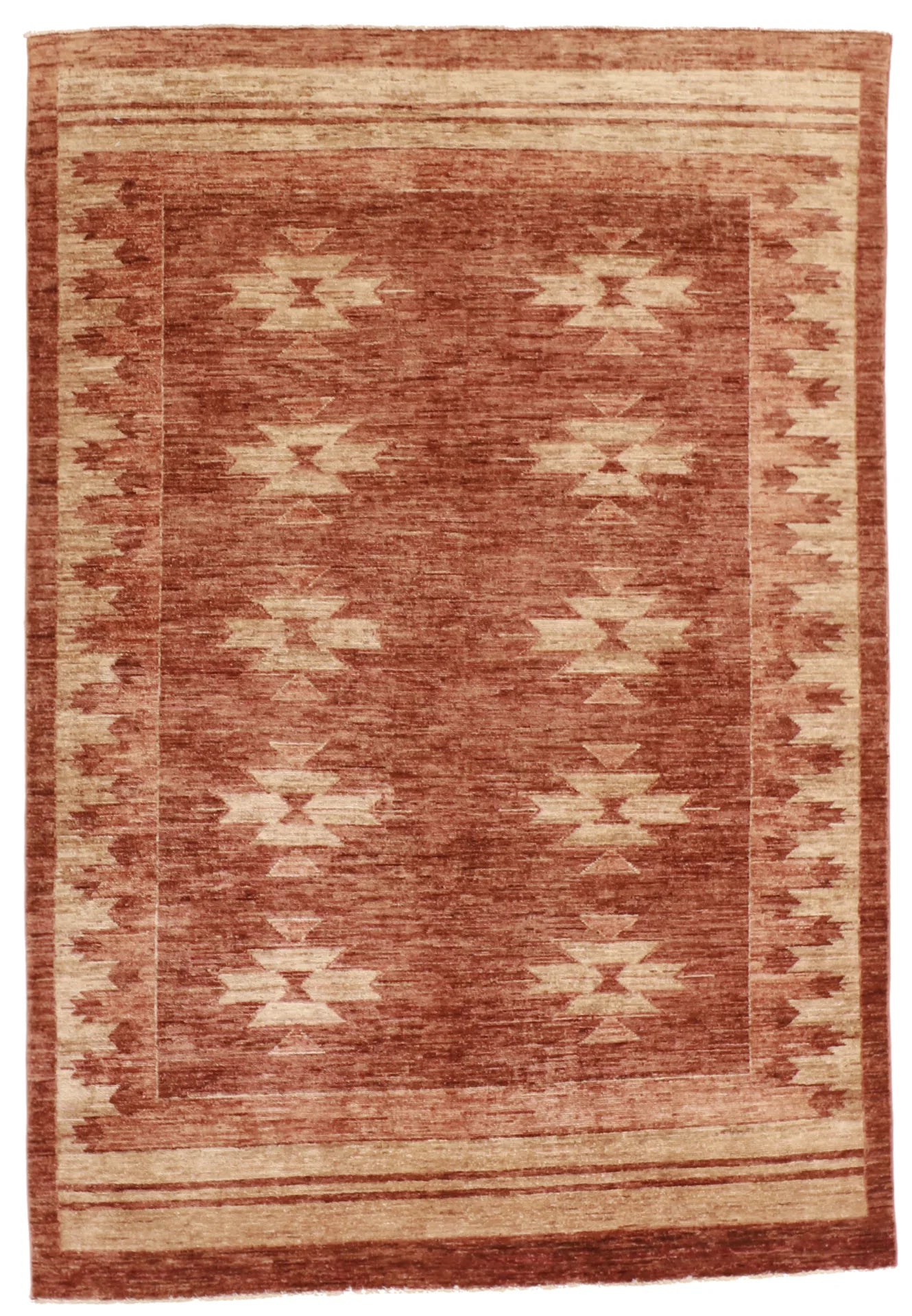 5x7 - Mountain Modern Fine All Over Rectangle - Hand Knotted Rug