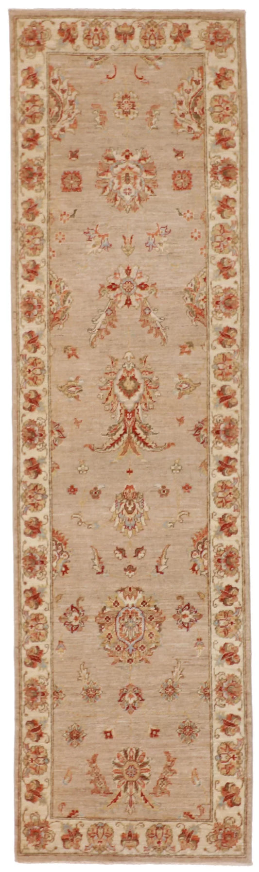 Runner - Tabriz Fine All Over Rectangle - Hand Knotted Rug