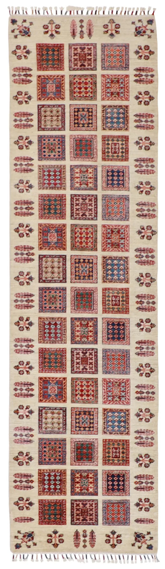 Runner - Bakhtiarie Fine/Wool All Over Rectangle - Hand Knotted Rug