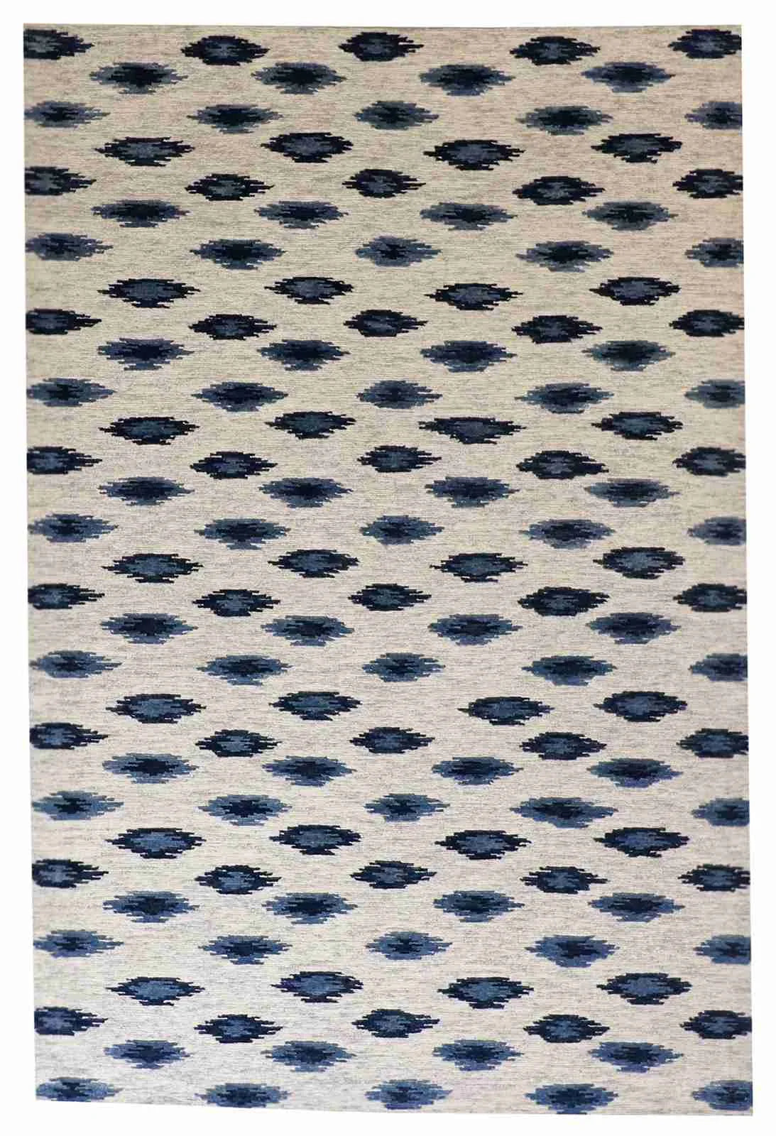 6x9 - Modern Fine All Over Rectangle - Hand Knotted Rug