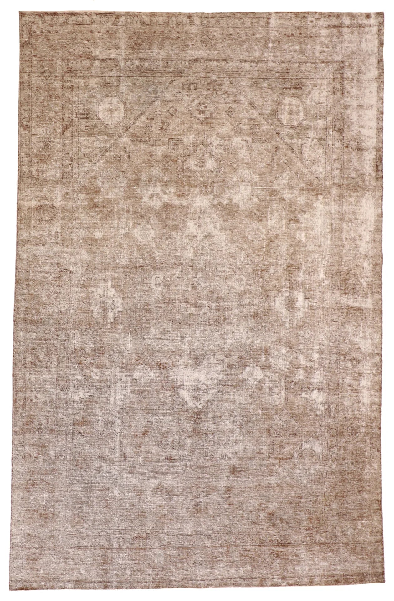 6x9 - Vintage Wool All Over Rectangle - Hand Knotted Rug