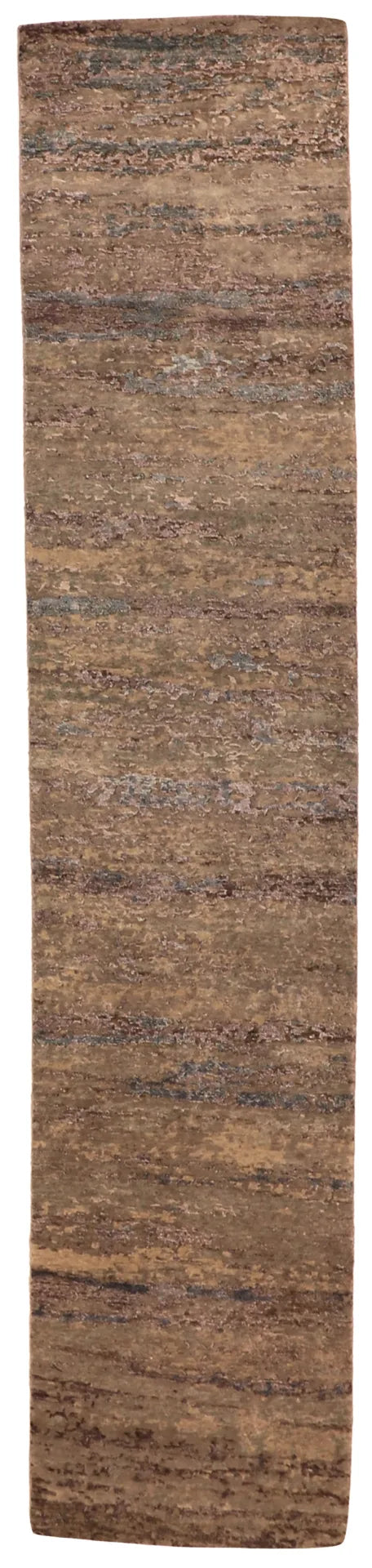 Runner - Modern Silk/Wool All Over Rectangle - Hand Knotted Rug