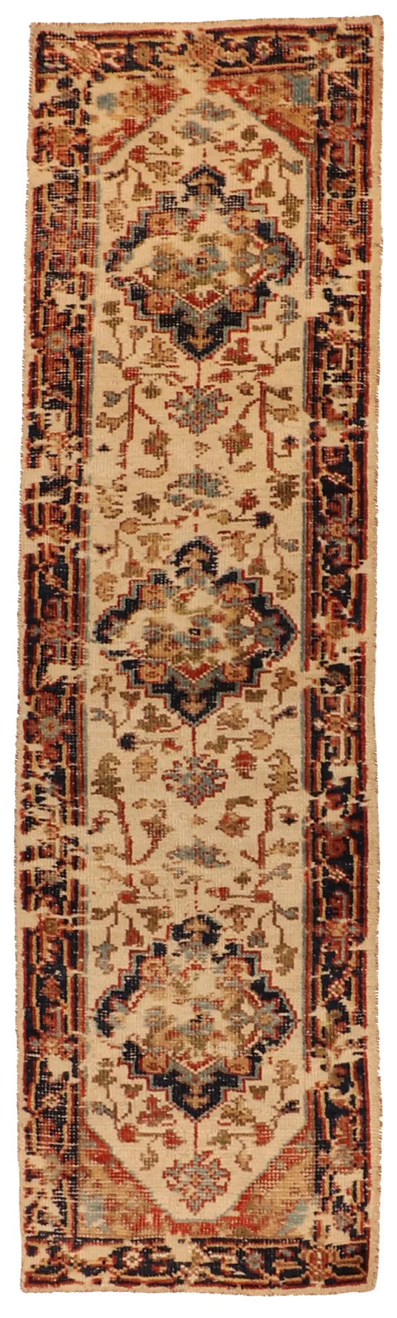 Runner - Serapie Fine All Over Rectangle - Hand Knotted Rug