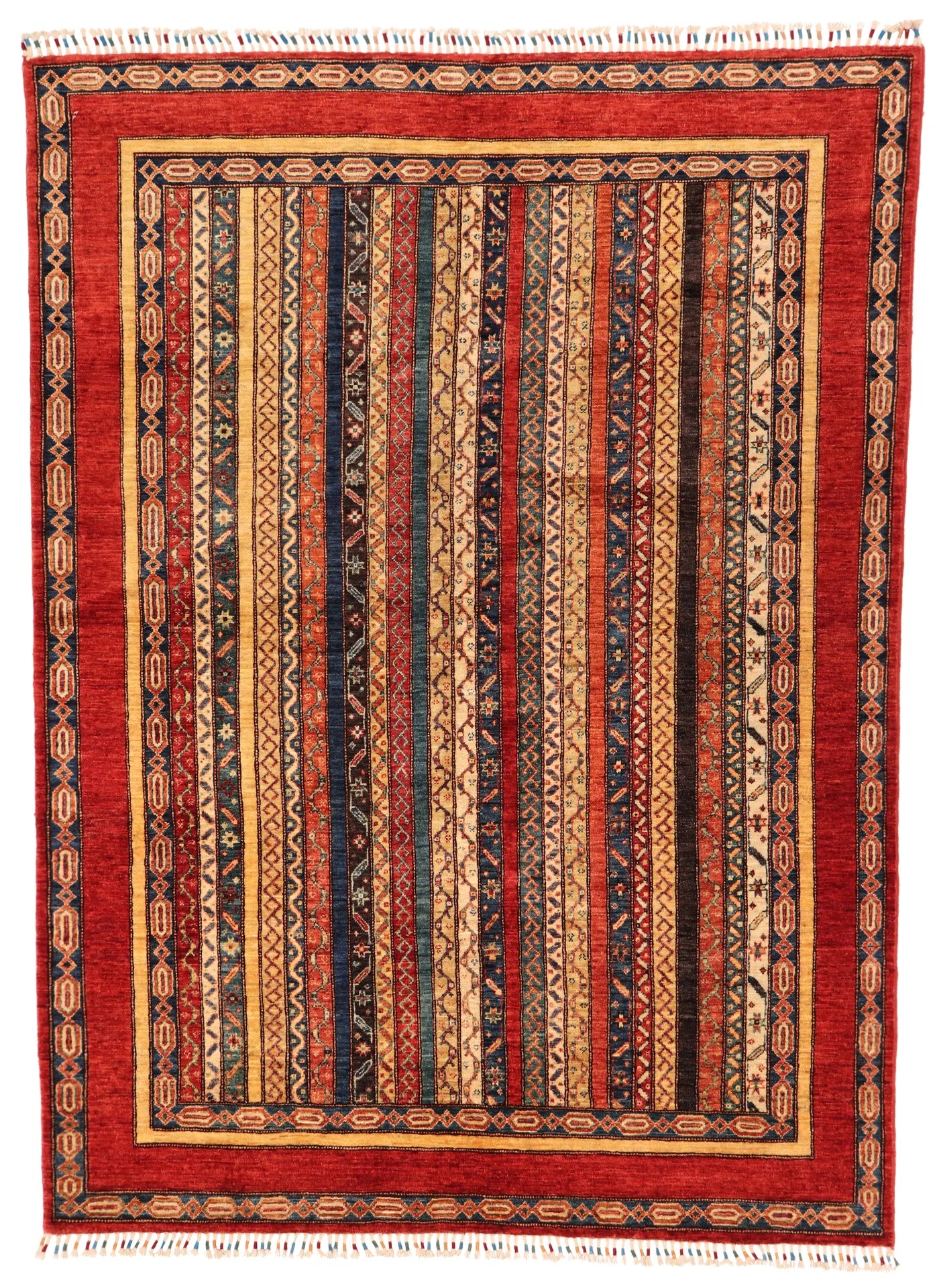 6x9 - Lori Wool All Over Rectangle - Hand Knotted Rug