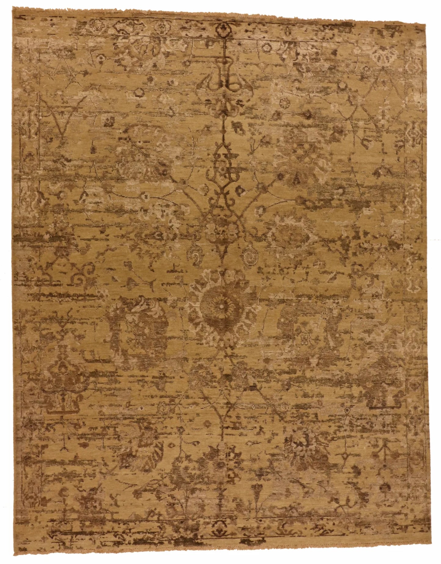 8x10 - Modern Fine All Over Rectangle - Hand Knotted Rug