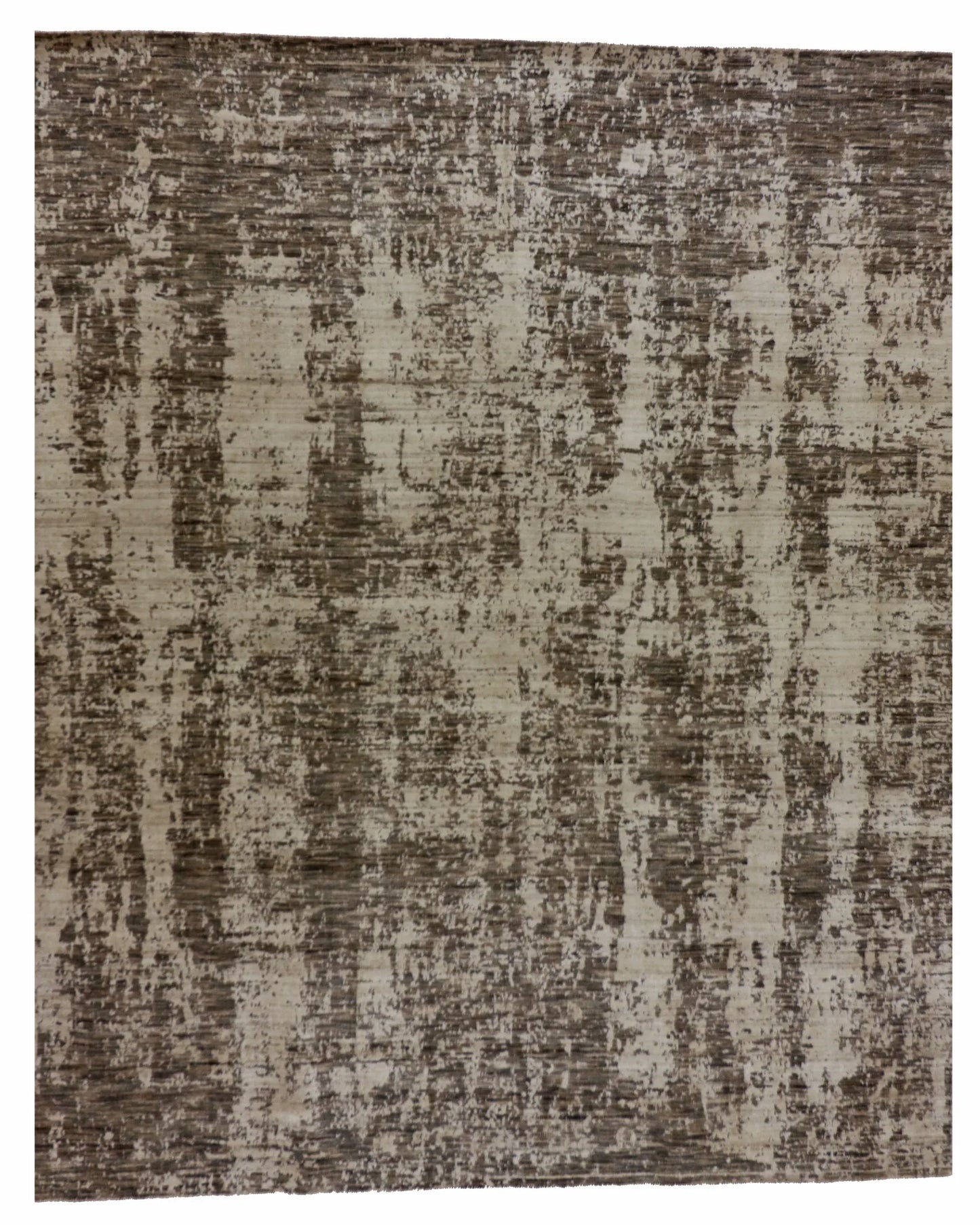 8x10 - Modern Silk/Wool All Over Rectangle - Hand Knotted Rug