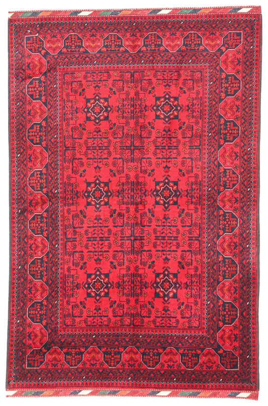 3x5 - Turkaman Fine/Wool All Over Rectangle - Hand Knotted Rug