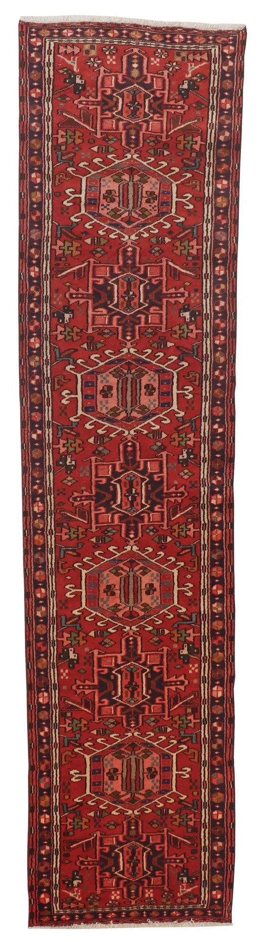 Runner - Karajeh Fine/Wool All Over Rectangle - Hand Knotted Rug