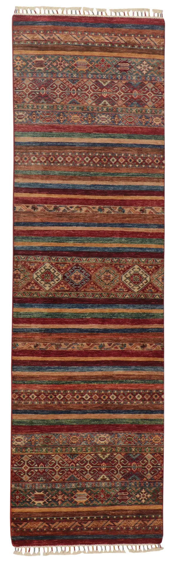 Runner - Baluch Fine/Wool All Over Rectangle - Hand Knotted Rug