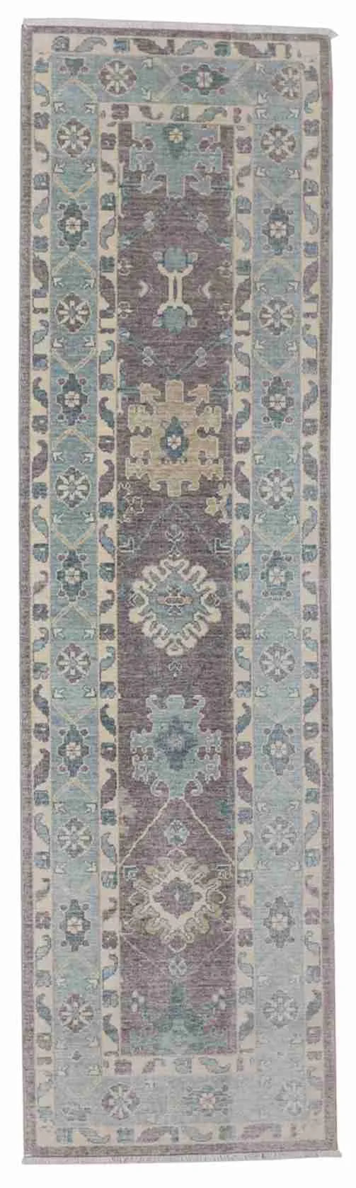 Runner - Oushak Fine All Over Rectangle - Hand Knotted Rug