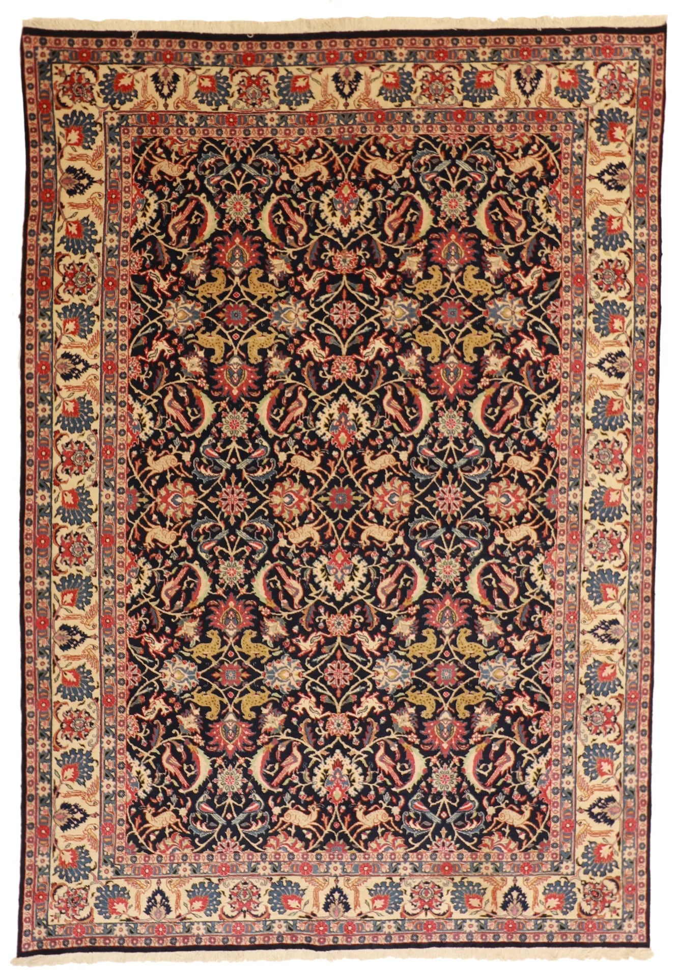 6x9 - Vermin Wool All Over Rectangle - Hand Knotted Rug